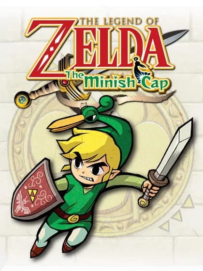 Capa de The Legend of Zelda: The Minish Cap para Game Boy Advance