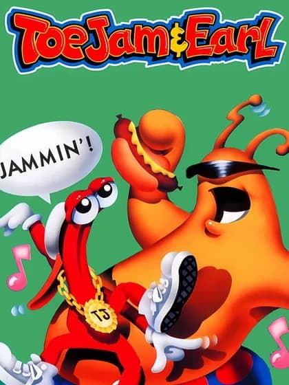 Capa de ToeJam & Earl para Mega Drive
