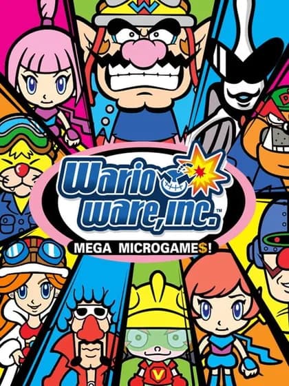 Capa de WarioWare, Inc.: Mega Microgame$! para Game Boy Advance