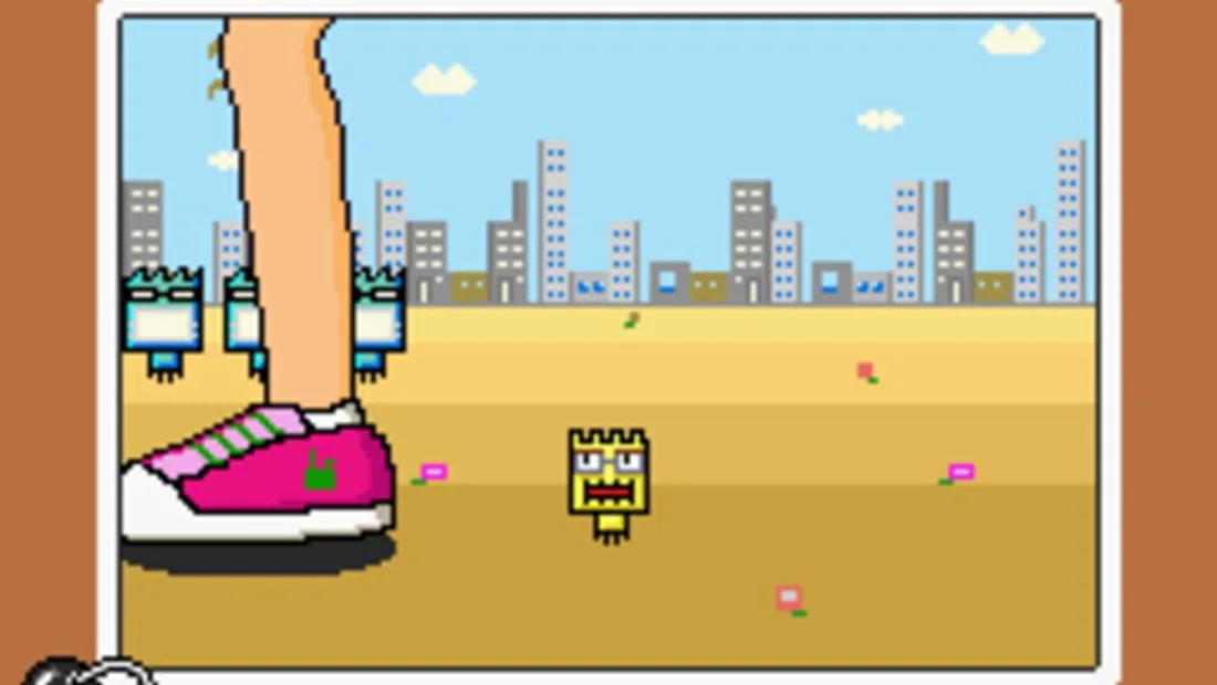 Cena de gameplay de WarioWare, Inc.: Mega Microgame$!